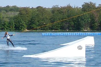 Wasserskianlage am Erfurter Nordstrand