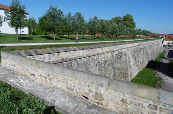 Festungsmauer Petersberg Erfurt