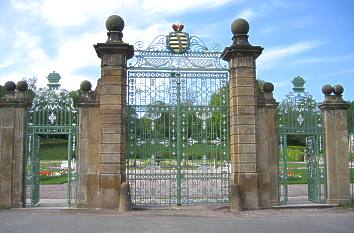 Eingang zur Orangerie in Gotha