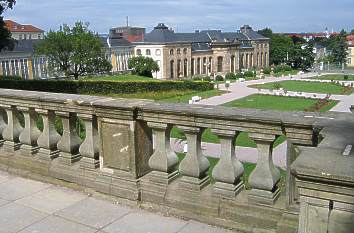 Orangerie mit Winterpalais in Gotha
