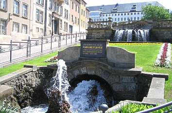 Wasserkunst unterhalb des Schlosses