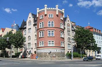 Roter Turm am Löbdergraben in Jena