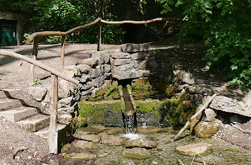 Fürstenquelle an der Saalehorizontale