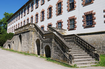 Rückseite Schloss Elisabetenburg in Meiningen