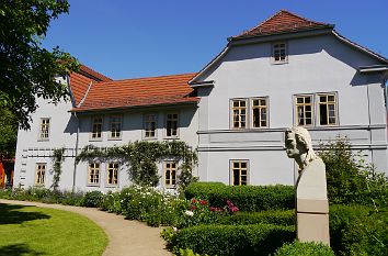 Schillerhaus und Schillerbüste Rudolstadt