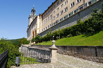 Aufgang zum Schloss Heidecksburg