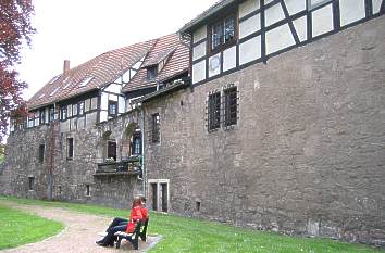 Mittelalterliche Stadtmauer in Schmalkalden