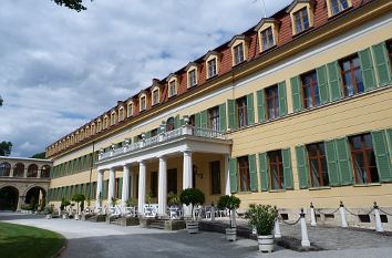 Gartenseite Schloss Sondershausen