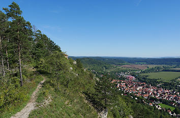 Aussichtspunkt Adolfsburg oberhalb von Treffurt