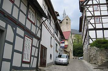 Gasse an der Grafschaft in Treffurt