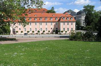 Blick zum Wohnhaus der Charlotte von Stein