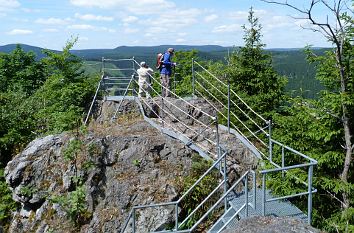 Großer Hermannstein am Goethewanderweg