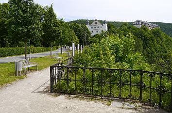 Blick auf Schloss Schwarzburg