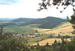 Blick auf Reinsfeld