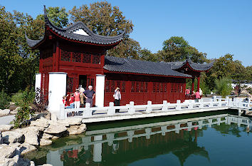 Teich im Chinesischen Garten Weißensee
