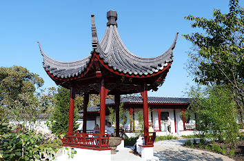 Pavillon im Chinesischen Garten Weißensee