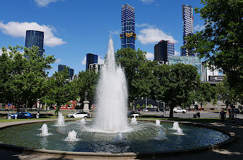 Alexandra Gardens in Melbourne