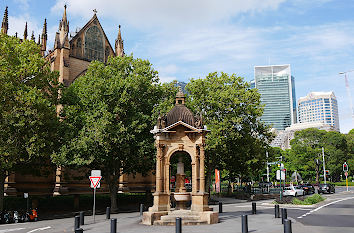 Frazer Fountain in Sydney