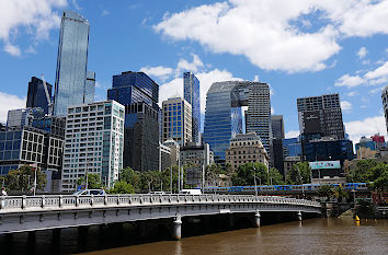 Skyline von Melbourne