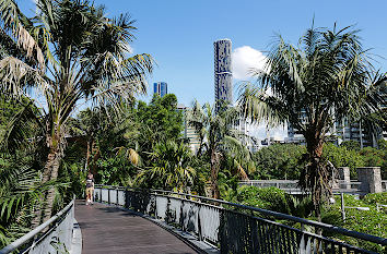 Roma Street Parkland in Brisbane