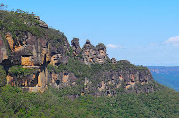 Felsengruppe Thee Sisters in den Blue Mountains