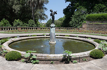 Brunnen im botanischen Garten Sydney