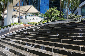 Wasserspiele Riverwalk Brisbane