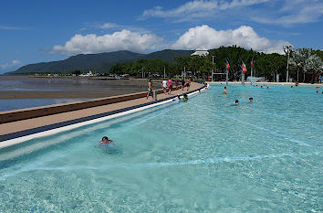 Schwimmlagune Esplanade Cairns