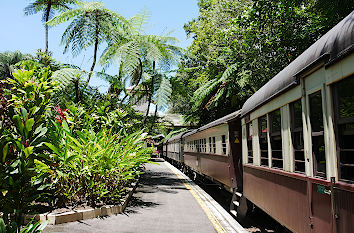 Bahnhof in Kuranda