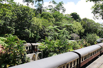 Bahnhof in Kuranda