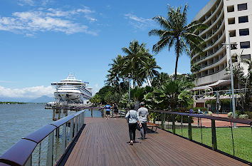 Hafenpromenade in Cairns