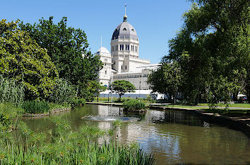 Royal Exhibition Building und Carlton Gardens