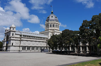 Royal Exhibition Building und Carlton Gardens