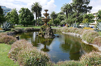 Fitzroy Gardens in Melbourne