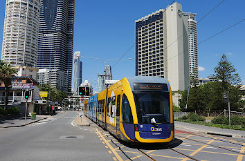Straßenbahn in Gold Coast