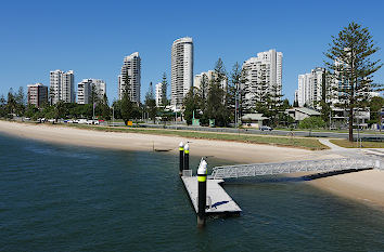 Strand Bucht Nerang River Gold Coast