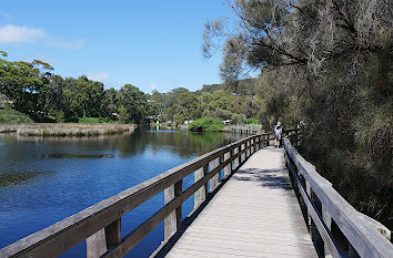 Steg in Lorne an der Great Ocean Road