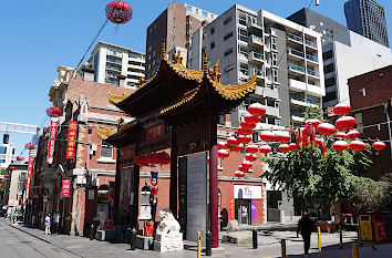 China Town im Stadtzentrumvon  Melbourne