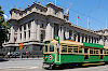 Straßenbahn vor Parlament Melbourne