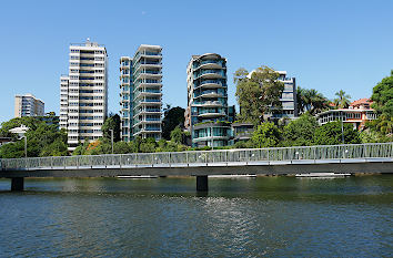 Riverwalk New Farm Brisbane River