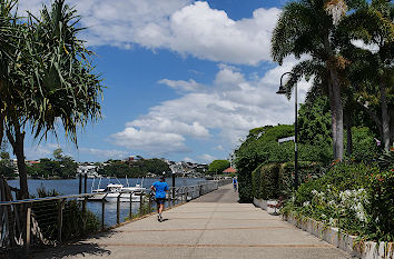 Riverwalk New Farm Brisbane River