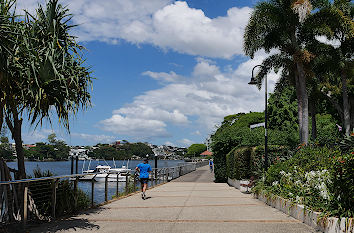 Riverwalk New Farm Brisbane River