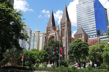 Gotische Kirche St Johns in Brisbane