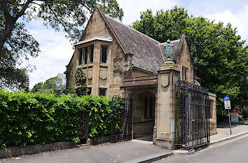 Eingang Universität Sydney