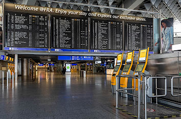 Anzeigetafel Flughafen