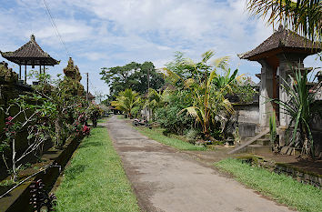 Dorf bei Bangli auf Bali