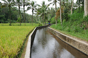 Wasserkanal auf Bali