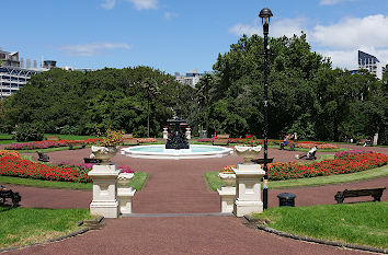 Albert Park in Auckland