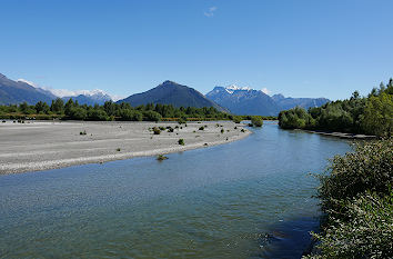 Südalpen in Neuseeland