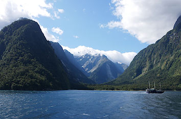 Milford Sound Fjord in Neuseeland